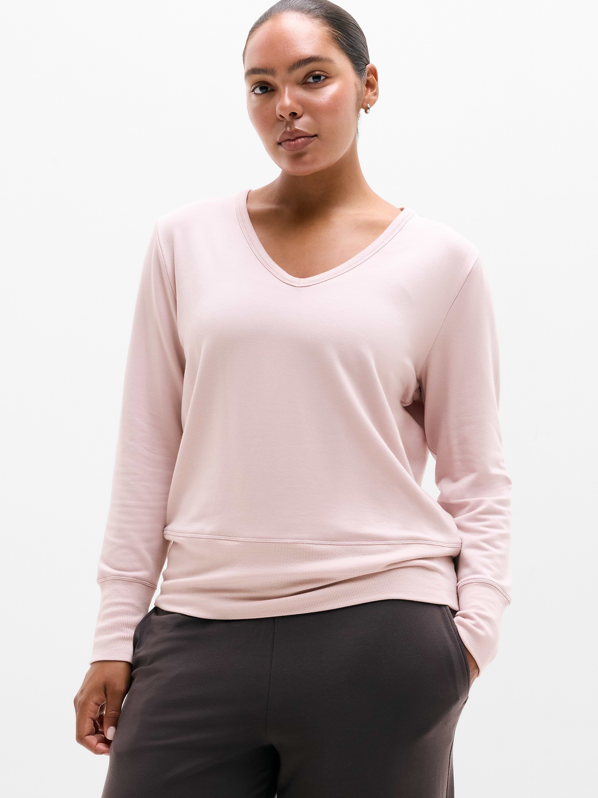Image number 1 showing, Coaster Luxe V-Neck Sweatshirt