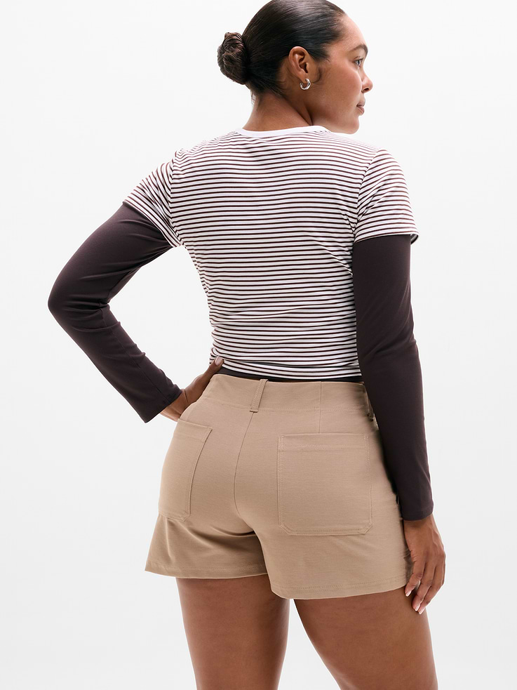 Image number 6 showing, Skyline High Rise Tailored 4" Short