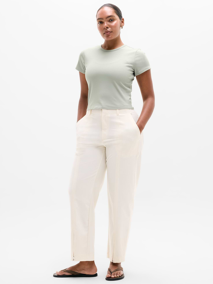 Image number 5 showing, Signature Rib Crop Tee