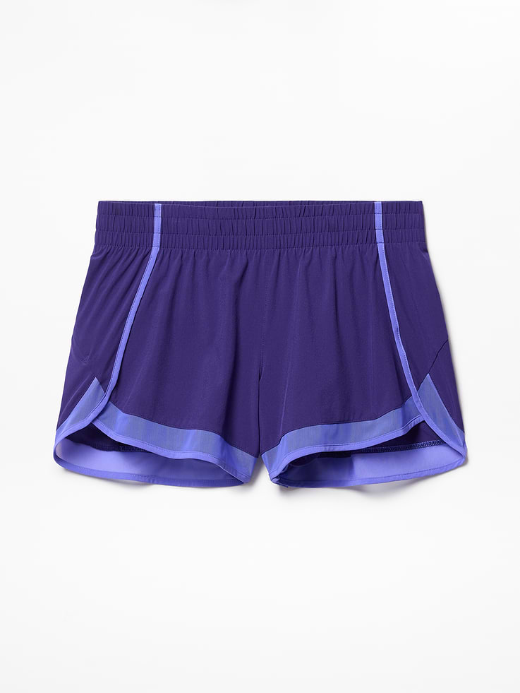 Image number 7 showing, Mesh Racer Run Mid Rise 4" Short