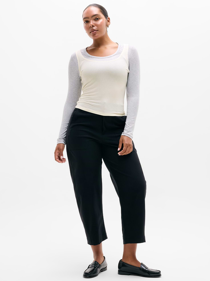 Image number 5 showing, Perfect Rib Layered Top