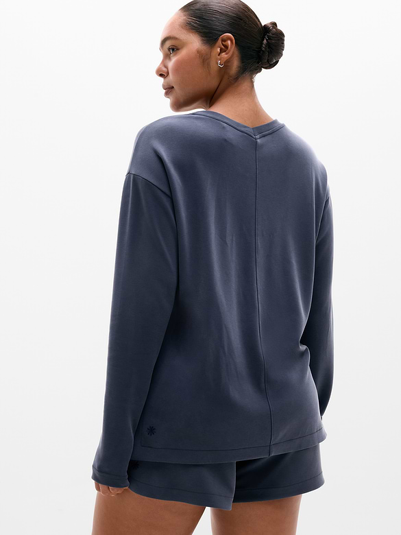 Seasoft V Neck Sweatshirt