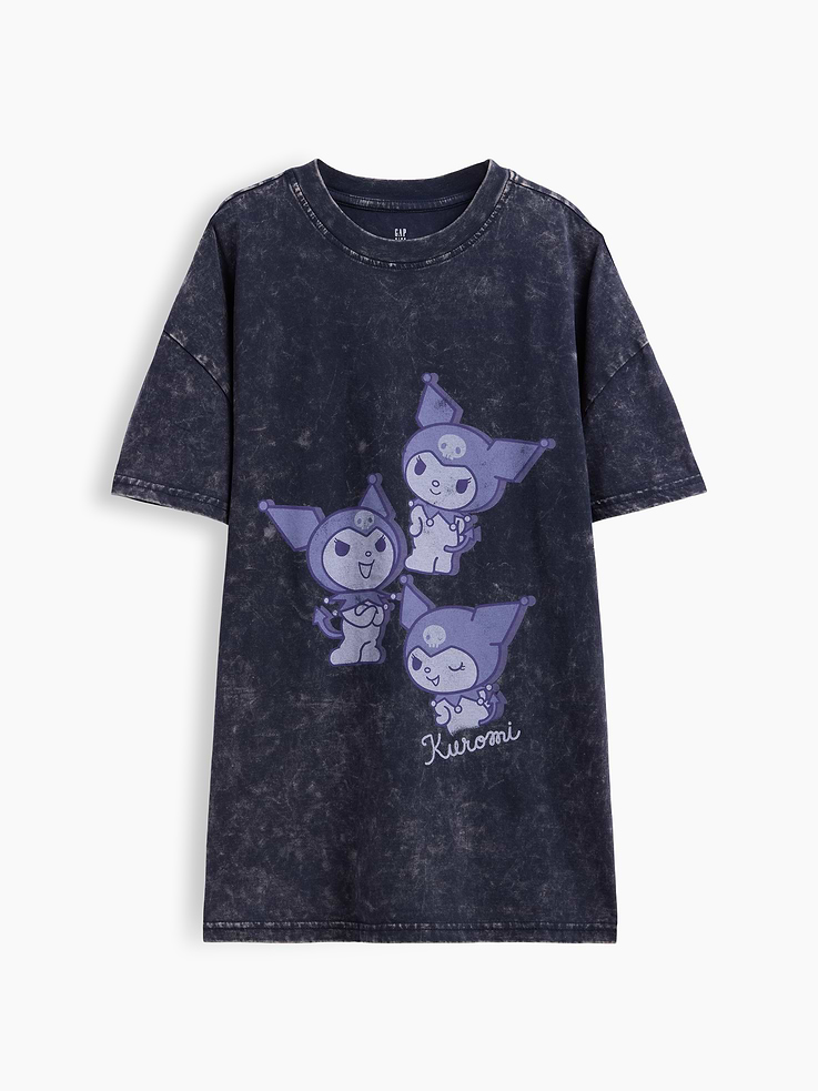Image number 1 showing, Kids Hello Kitty Oversized T-Shirt