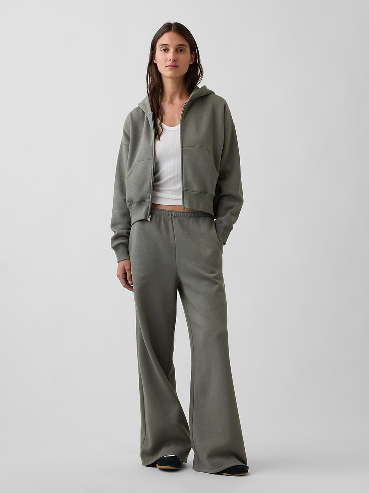 Image number 5 showing, VintageSoft Wedge Zip Hoodie