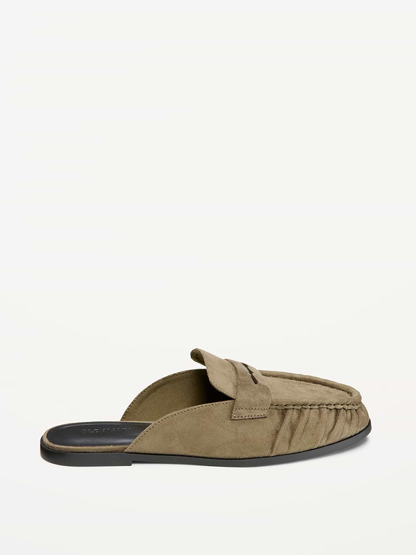 Loafer Mule Shoes for Women