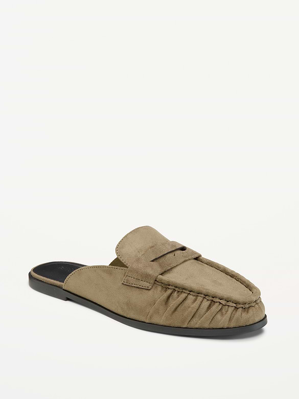 Loafer Mule Shoes for Women