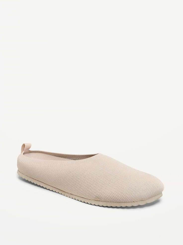 L'image numéro 1 présente Sabots mules en tricot douillet pour femme