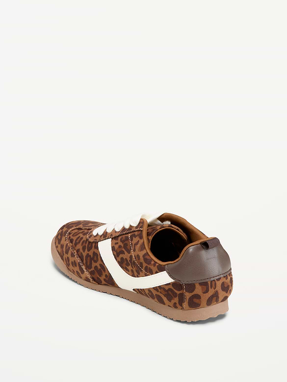 Faux-Suede Lace-Up Sneakers for Girls