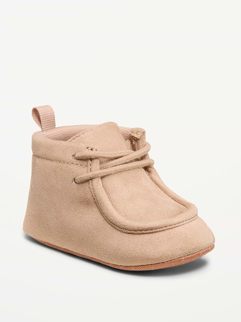 Faux Faux-Suede Derby Boots for Baby on clearance at Old Navy — 30% off
