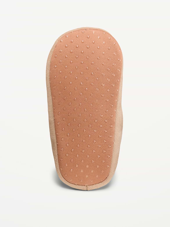 Faux-Suede Derby Boots for Baby