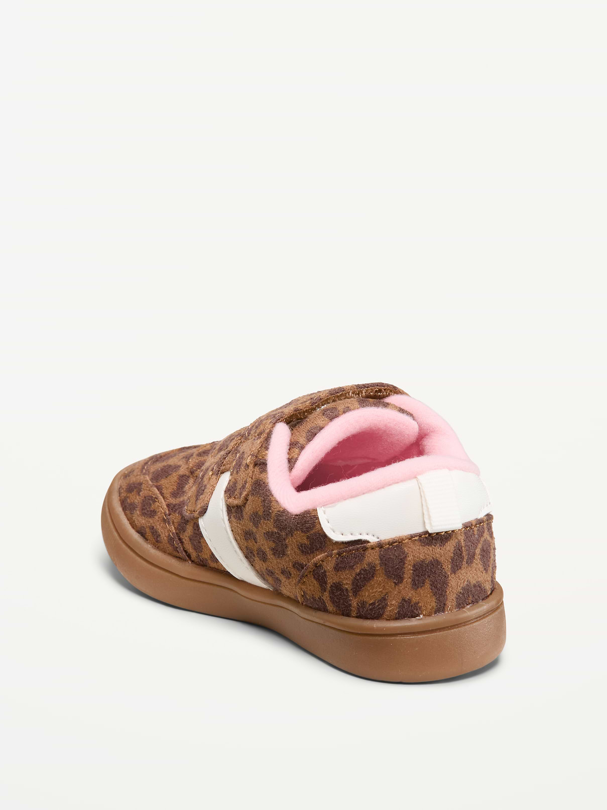 L'image numéro 3 présente Chaussures de sport en suédine à fermeture velcro double pour toute-petite