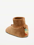 Image number 3 showing, Velour Turkey Slippers for Baby