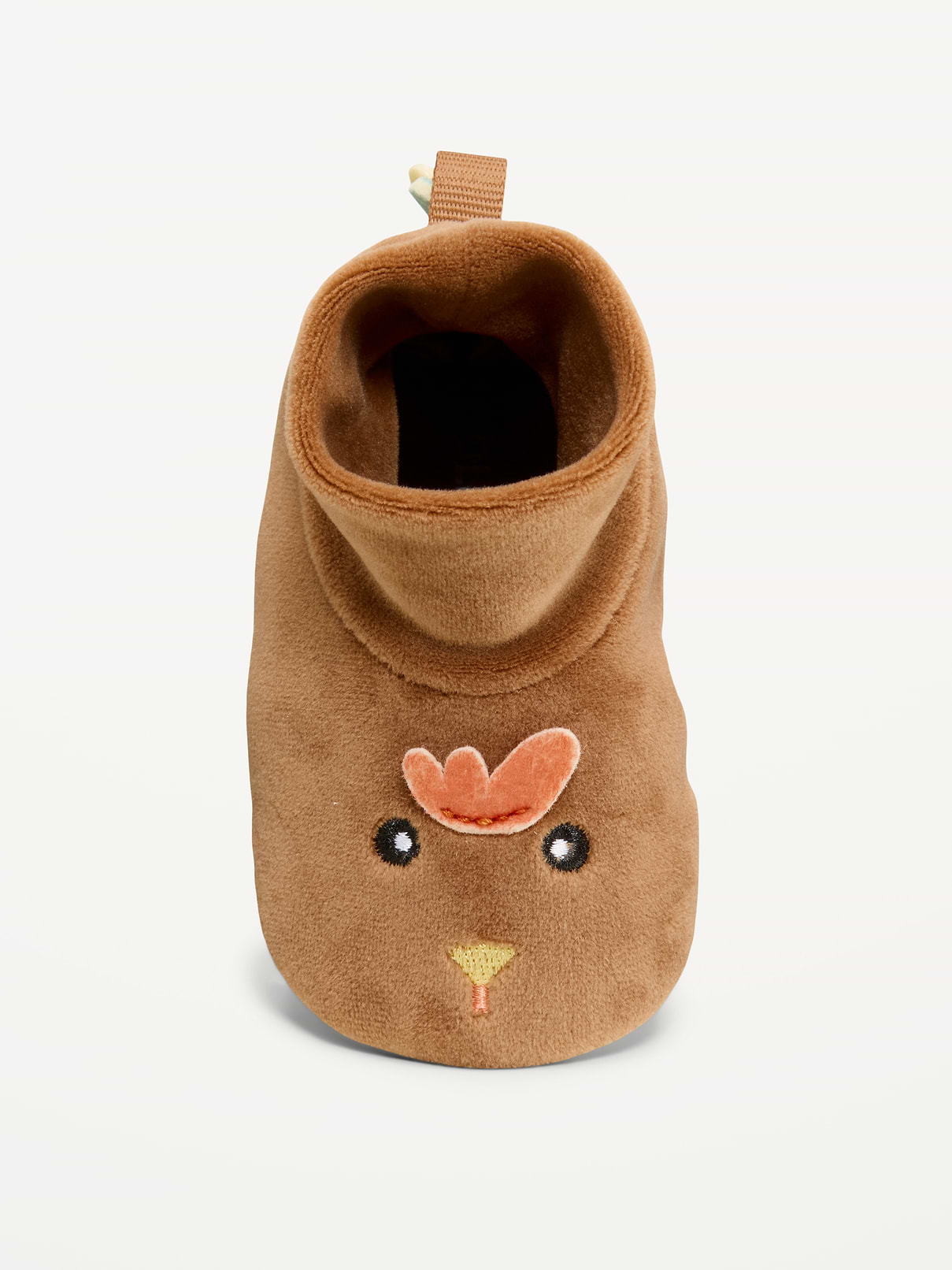 Image number 2 showing, Velour Turkey Slippers for Baby