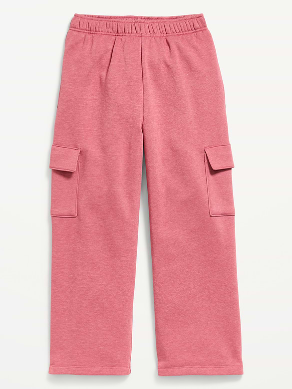 Super Baggy Wide-Leg Cargo Sweatpants for Girls