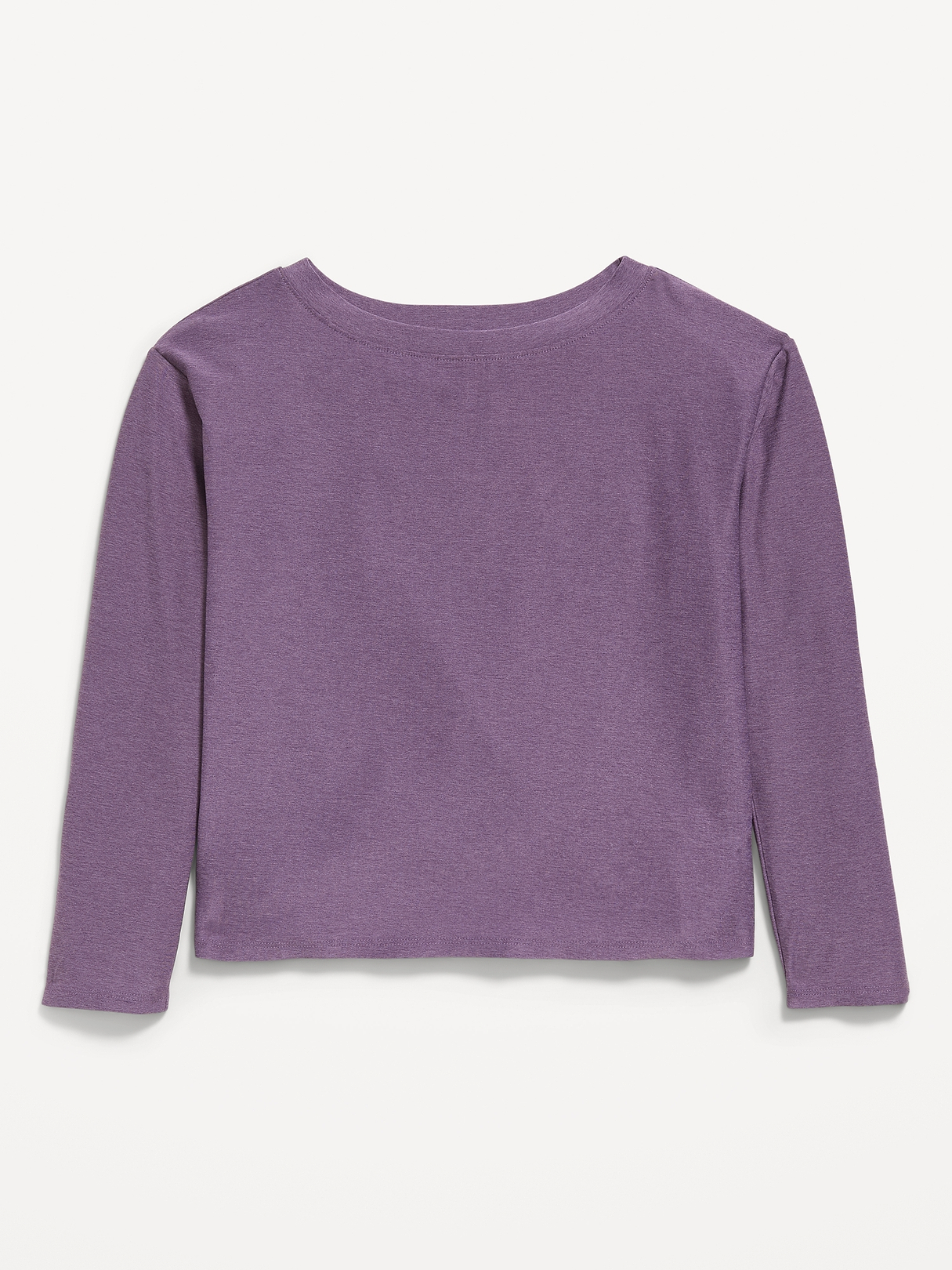 CloudMotion Long-Sleeve Cross-Back Top for Girls | Old Navy
