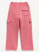 Image 2 of 2, Super Baggy Wide-Leg Cargo Sweatpants for Girls