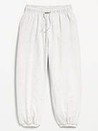 Image 1 of 2, mid rise, elasticized waistband, on-seam pockets, cinched leg cuffs, Product #906949