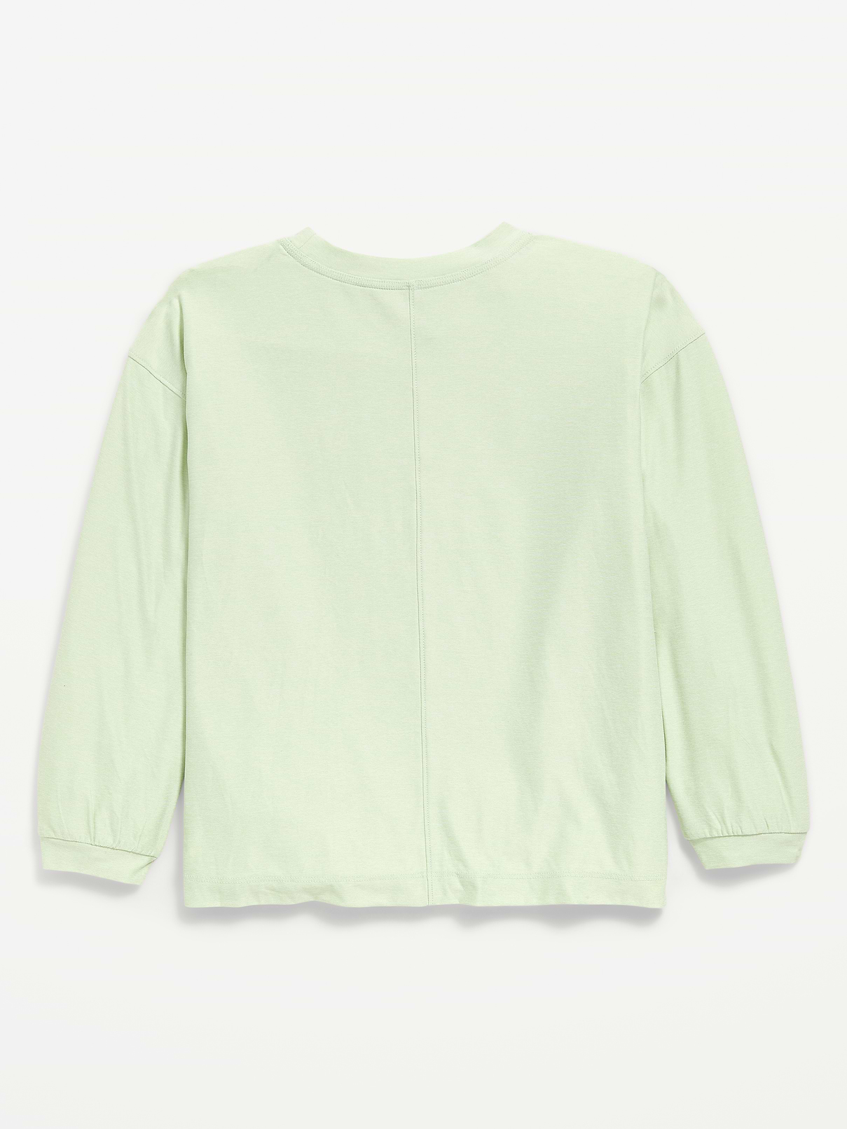 Image 4 de 4, T-shirt long NuageSport à manches longues pour fille