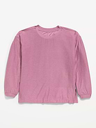 Image number 3 showing, CloudMotion Long-Sleeve Tunic T-Shirt for Girls