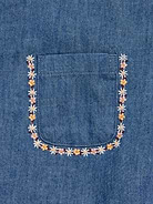 Image number 4 showing, Long-Sleeve Collared Top and Dress Set for Toddler Girls