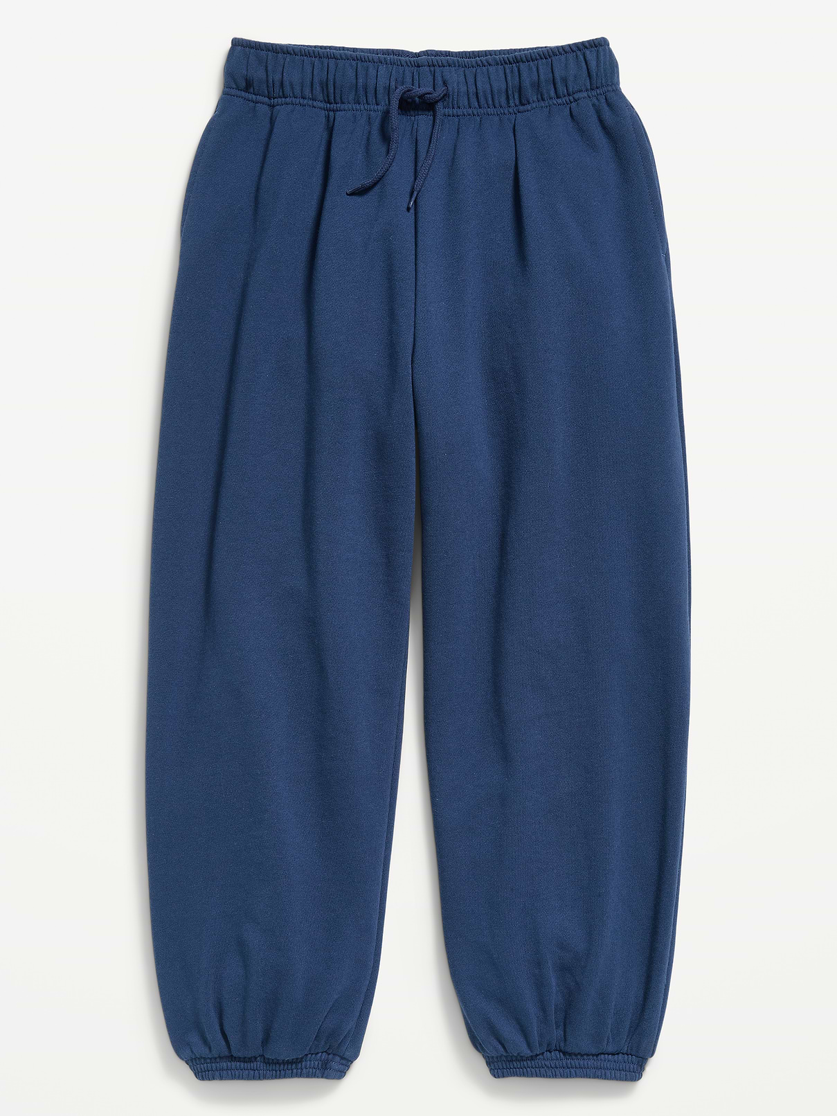 Image 1 of 3, mid rise, elasticized waistband, on-seam pockets, cinched leg cuffs, Product #906949