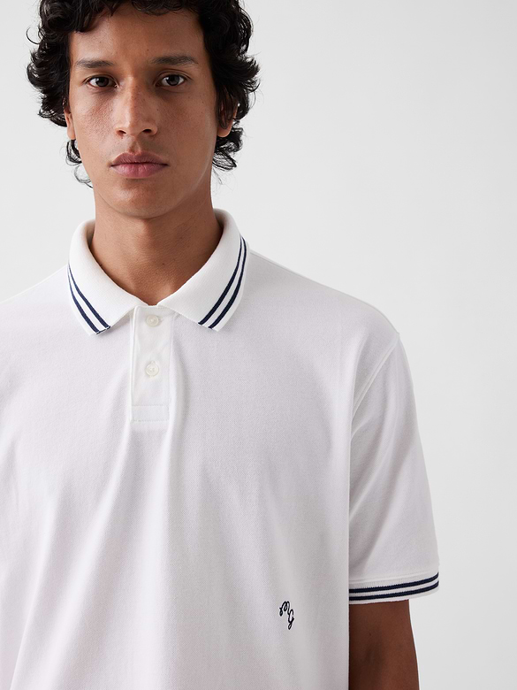 Gap × Malbon Relaxed Polo Shirt