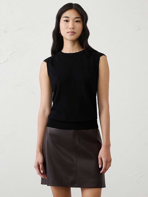Merino Wool Shell Sweater