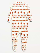 Image number 2 showing, 2-Way-Zip Sleep & Play Footed One-Piece for Baby