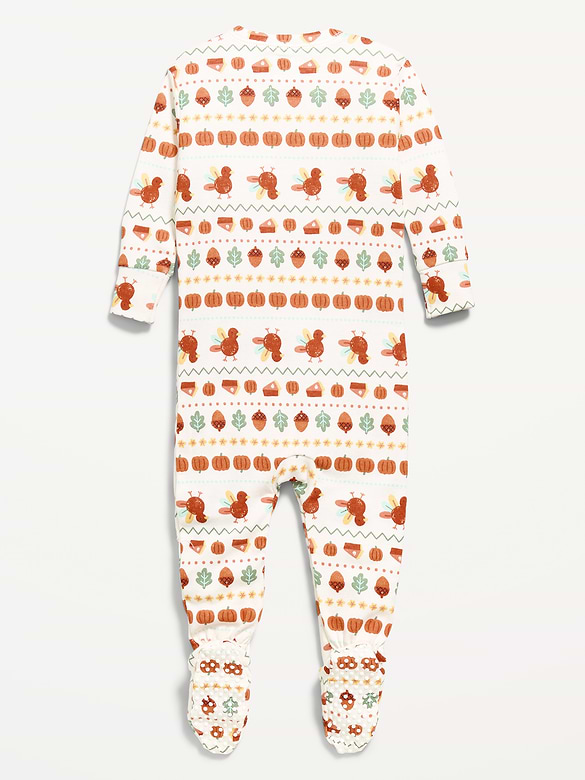 Snug-Fit 2-Way-Zip Sleep & Play Footed One-Piece for Baby