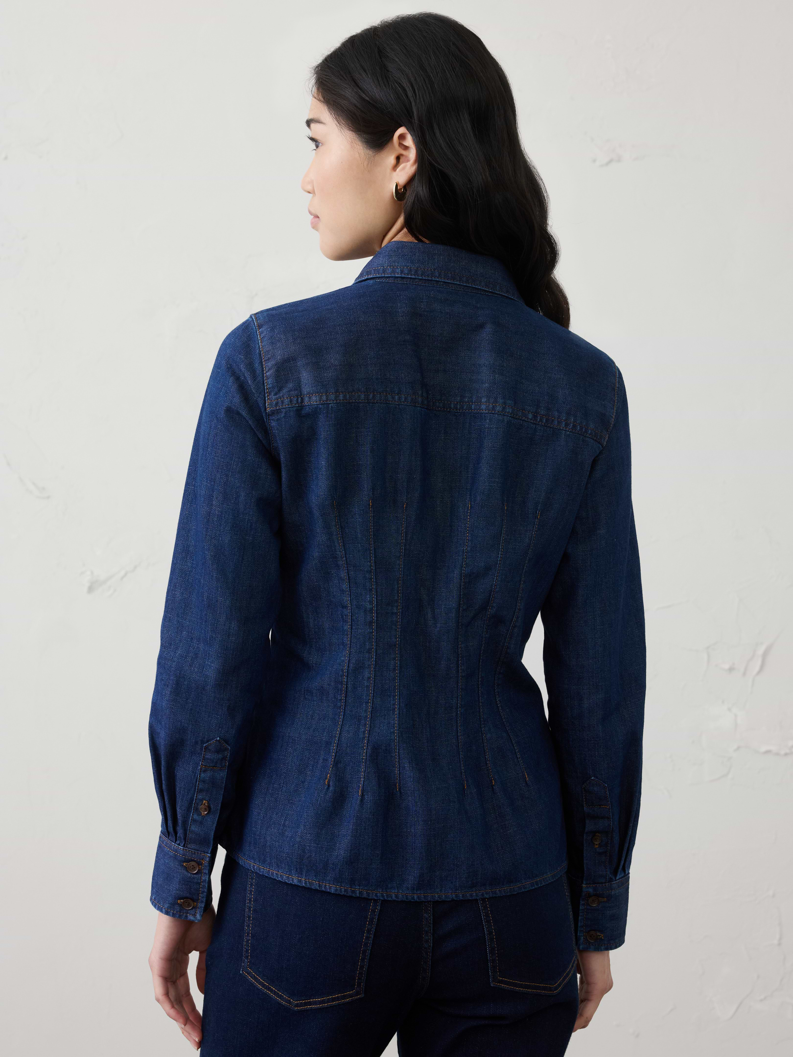 Image number 2 showing, Fitted Denim Shirt