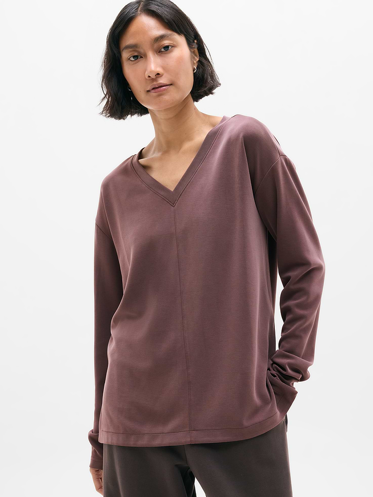 Image number 1 showing, Seasoft V Neck Sweatshirt