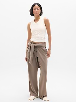 Seasoft Mid Rise Straight Pant — Umber by Athleta