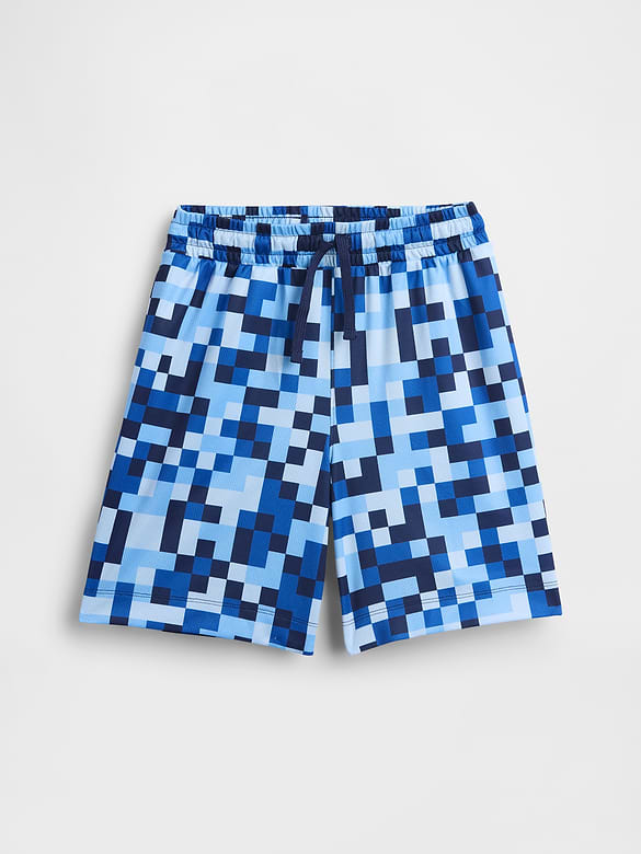 Kids 100% Recycled Pull-On Mesh Shorts