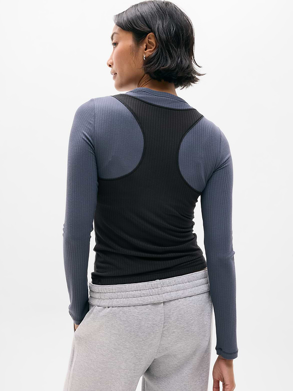 Perfect Rib Layered Top