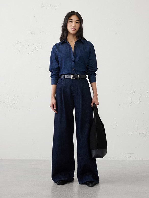 The Perfect Denim Shirt