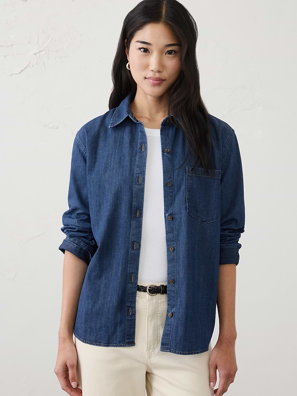 The Perfect Denim Shirt