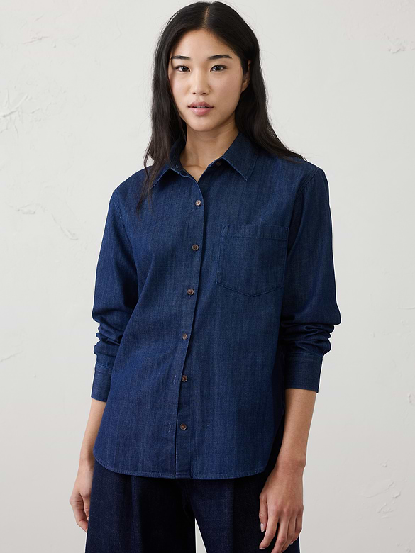 The Perfect Denim Shirt