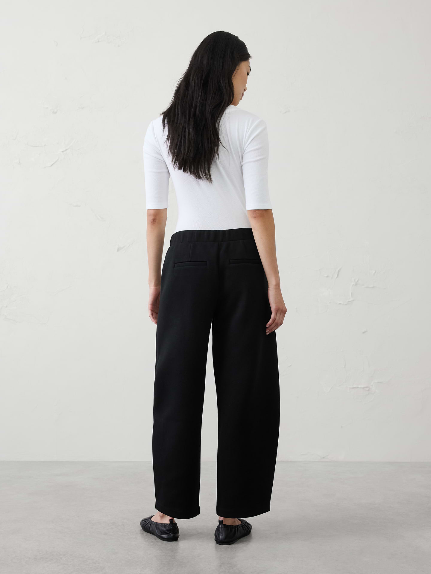 L'image numéro 2 présente Pantalon Escale à jambe baril taille mi-basse