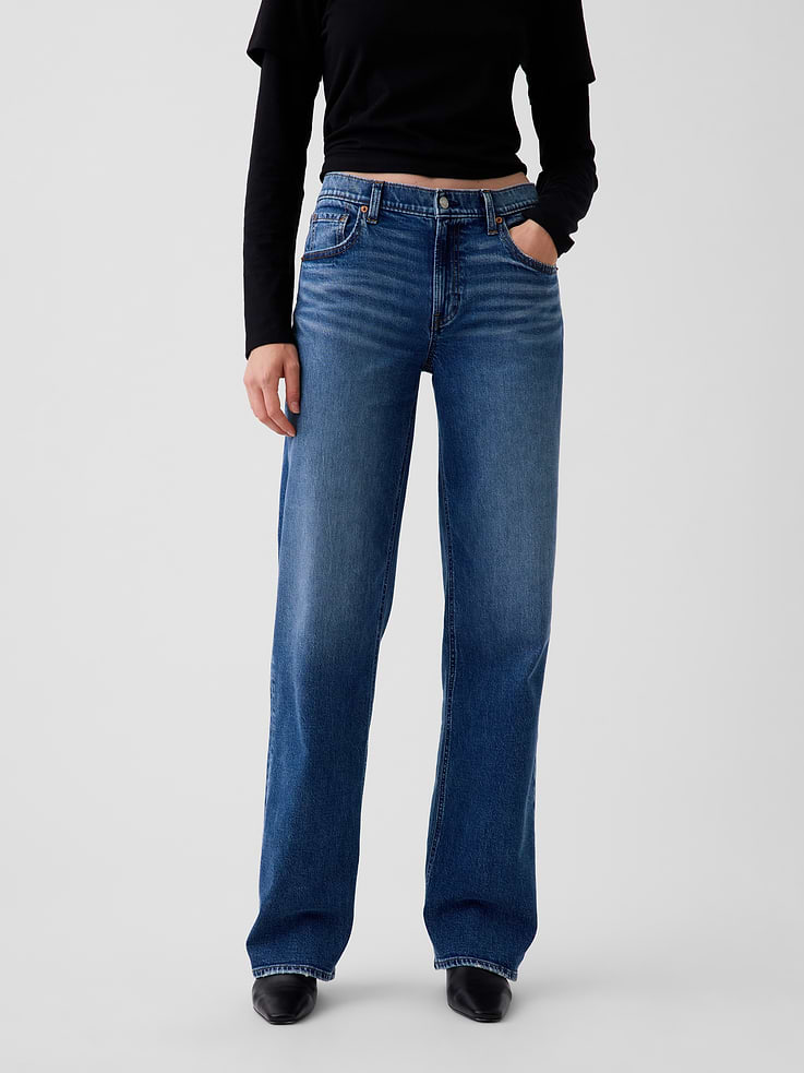Image number 2 showing, Low Rise '90s Loose Jeans