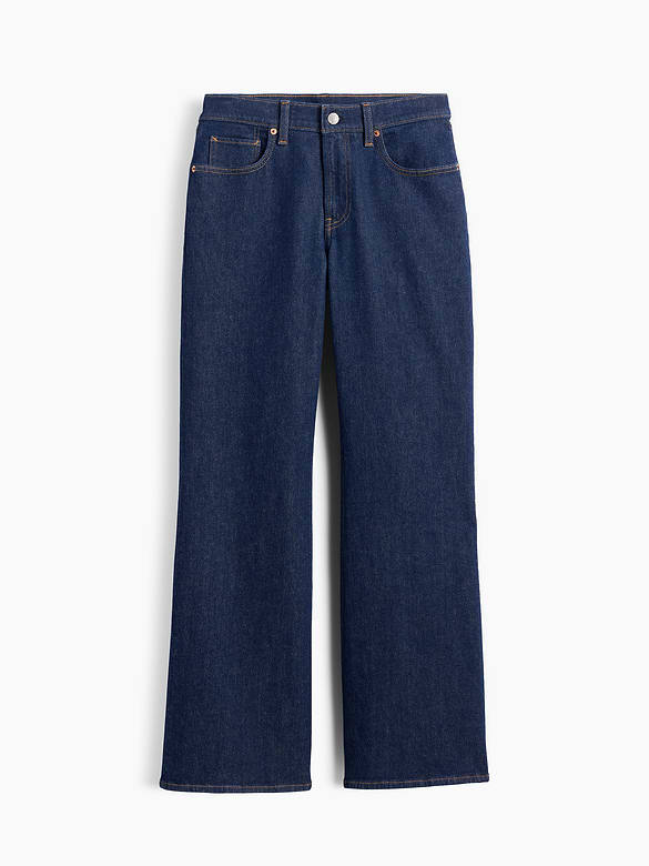 Low Rise Baggy Flare Jeans