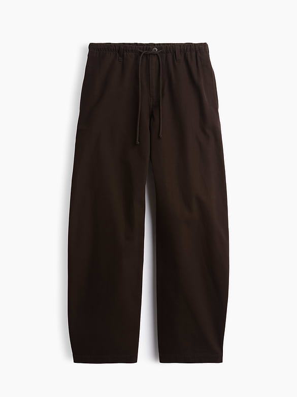 Canvas Easy Baggy Barrel Cargo Pants