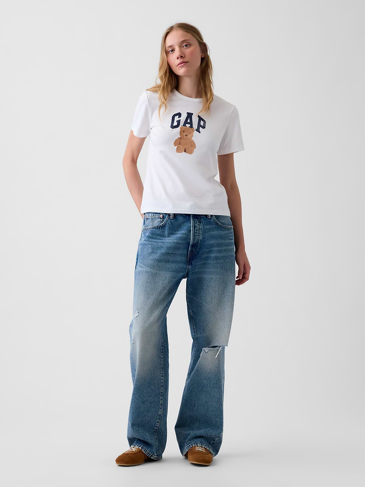 Image number 2 showing, Organic Cotton VintageSoft Logo T-Shirt