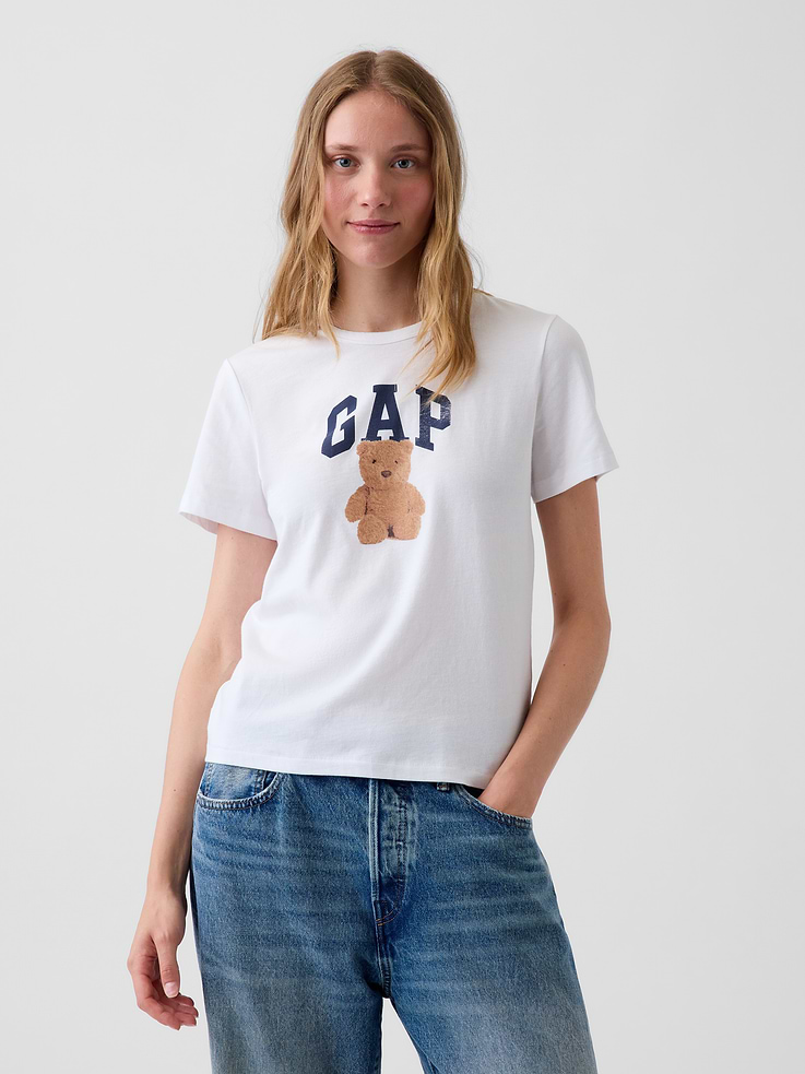 Image number 1 showing, Organic Cotton VintageSoft Logo T-Shirt