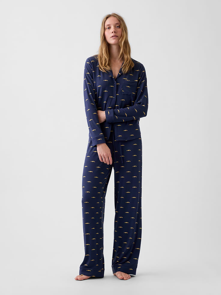L'image numéro 1 présente Pantalon de pyjama en modal PureDouceur