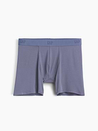 Image 1 of 3, Soft stretch modal boxer brief underwear., Elasticized waistband with logo detailing., Product #1184620