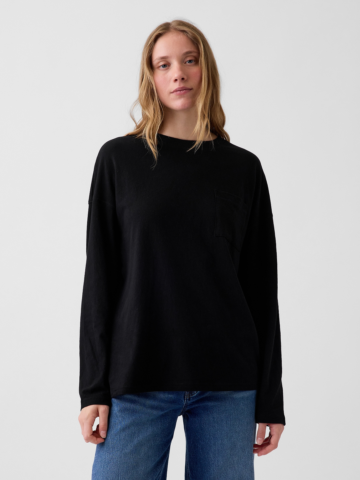100% Cotton Authentic Pocket Big T-Shirt | Gap