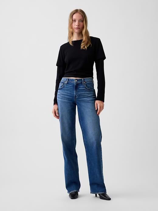 Low Rise '90s Loose Jeans - Medium wash by Gap