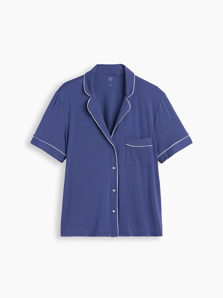 L'image numéro 3 présente Haut de pyjama en modal PureDouceur