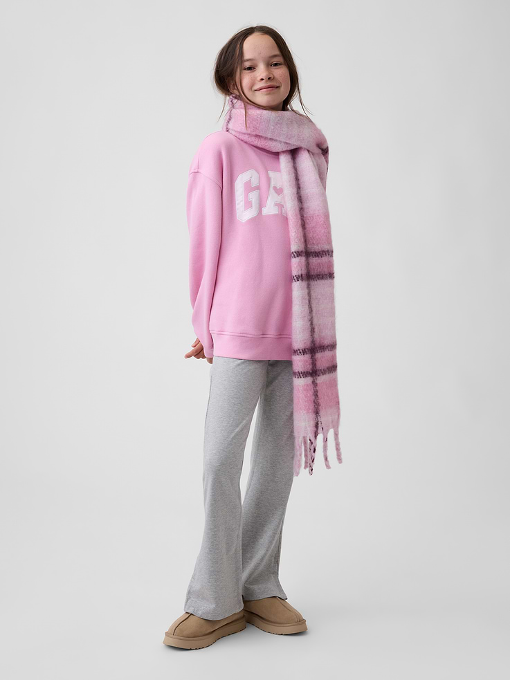 Image number 1 showing, Kids Stretch Jersey Flare Leggings