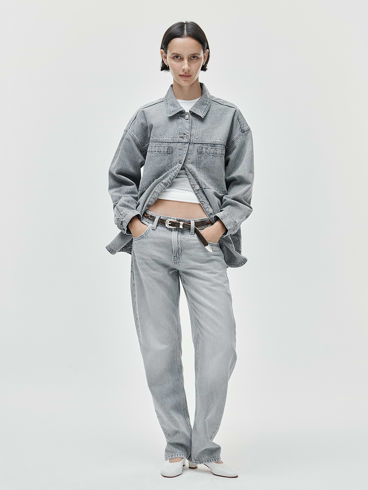 Image number 8 showing, Mid Rise Straight Taper Jeans